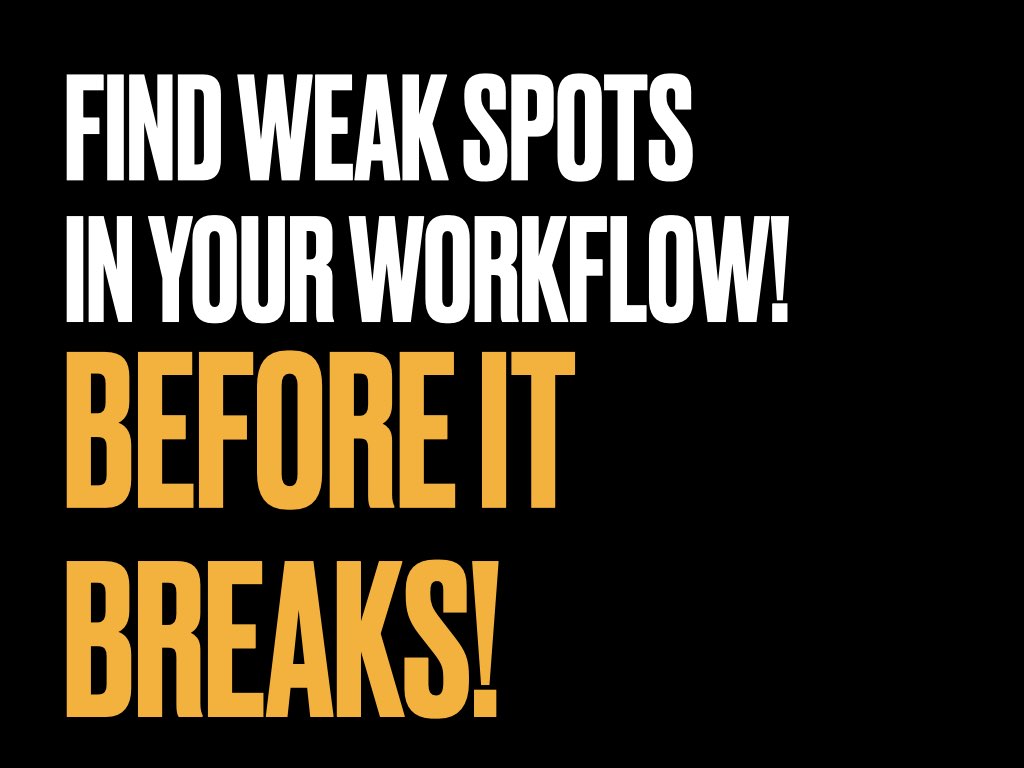 Workflow Diagnostic banner