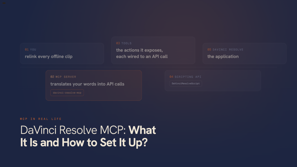 DaVinci Resolve MCP: What It Is and How to Set It Up?