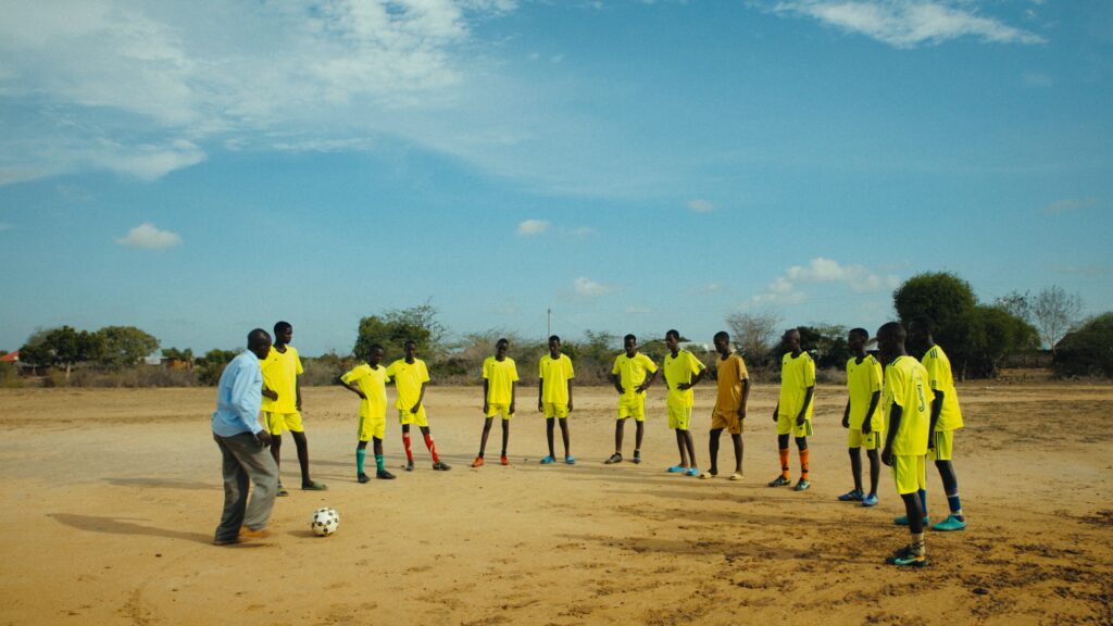 Soccer for Peace – graded still